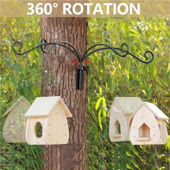 Hanging Plant Bracket, Iron Plant Hanger with Screwdriver - Picture 5 of 7